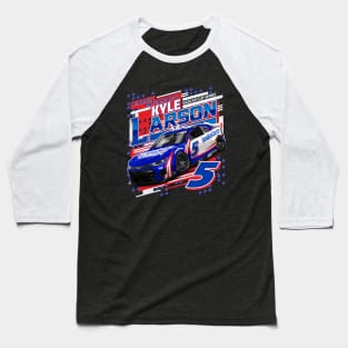 Kyle Larson Navy Draft Baseball T-Shirt